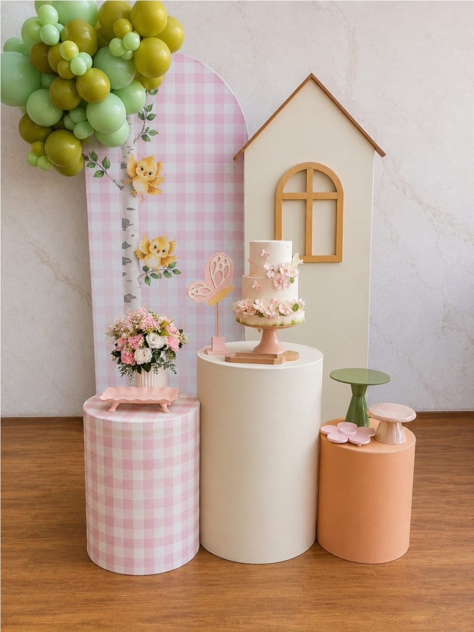 Kit Encanto - Bosque C/ Balão - Cantinho da Cris Reis