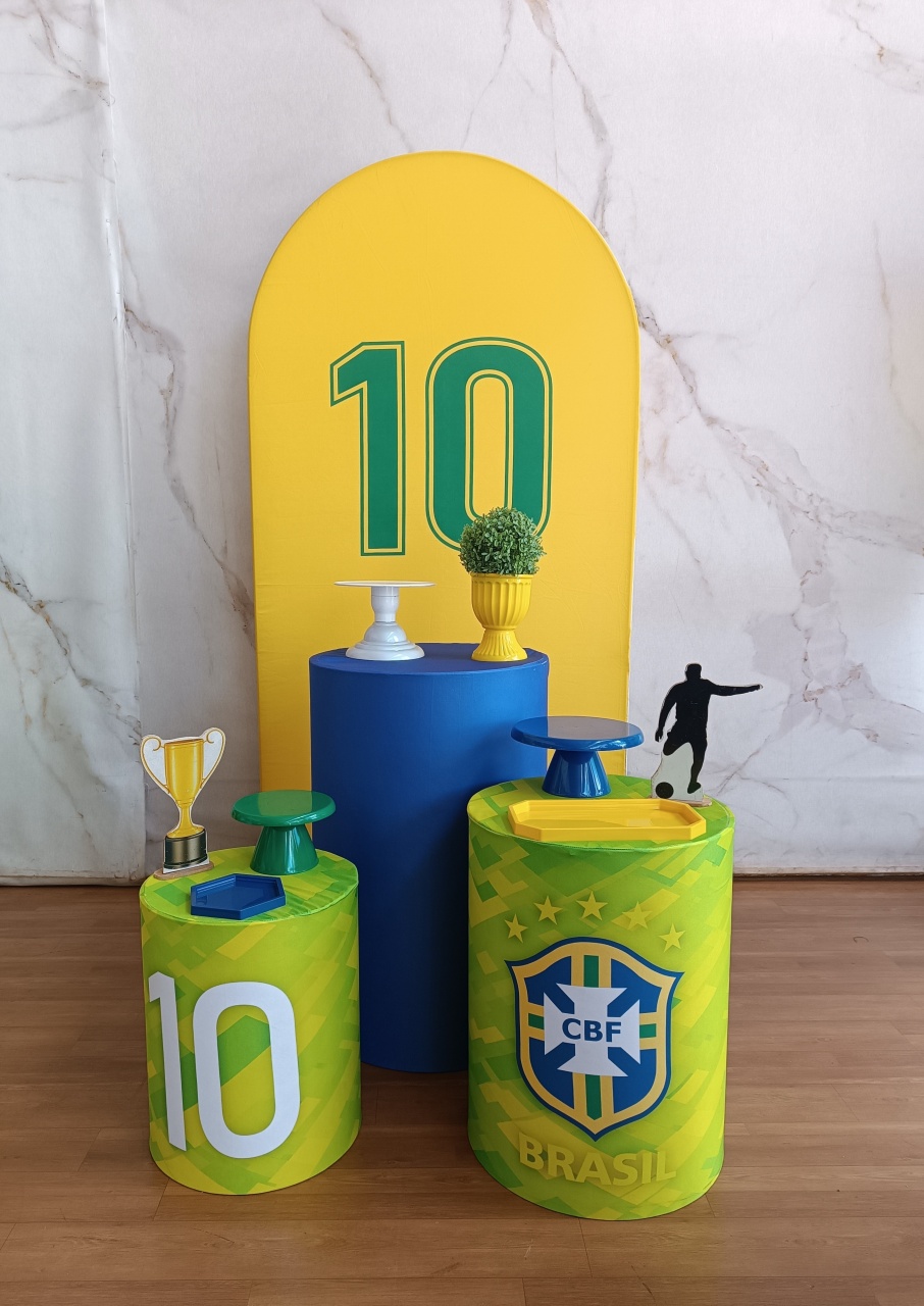 Kit Minimalista Seleção Brasileira  - Cantinho da Cris Reis