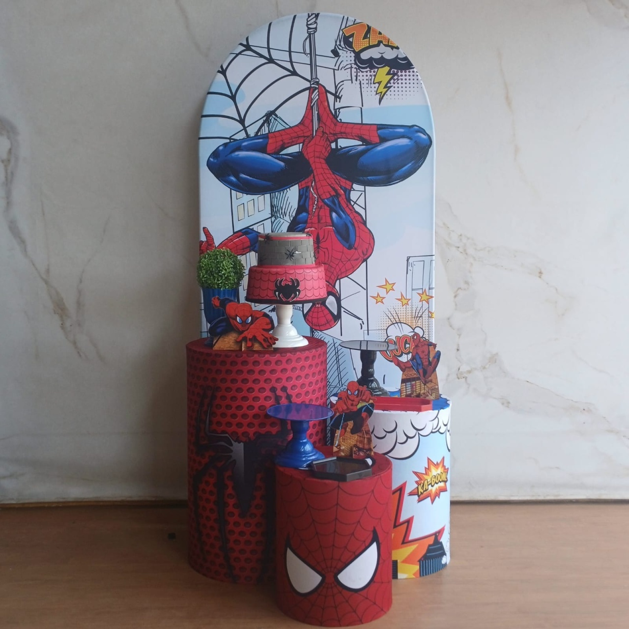 Kit Prata Home Aranha ( Modelo 2 )  - Cantinho da Cris Reis
