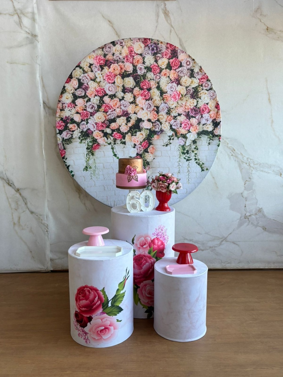 Kit Prata Floral (4) - Cantinho da Cris Reis