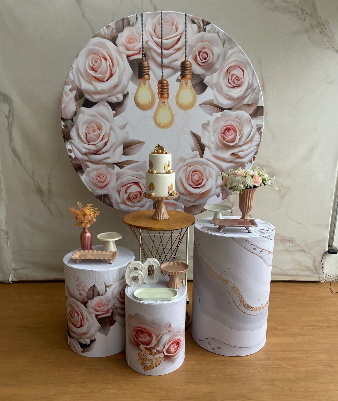 Kit Ouro Adulto Floral - Cantinho da Cris Reis