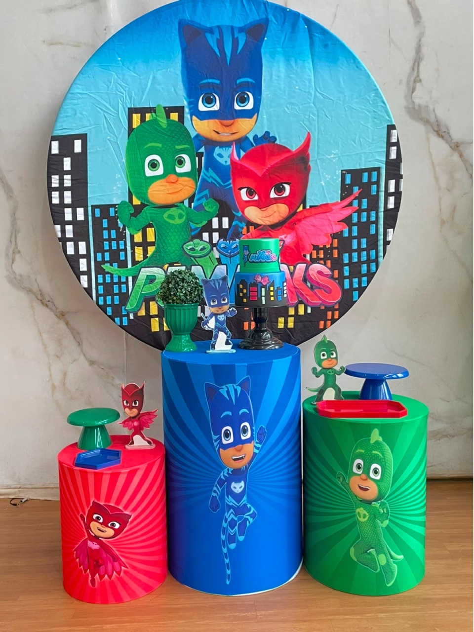 Kit Prata Pj Masks - Cantinho da Cris Reis