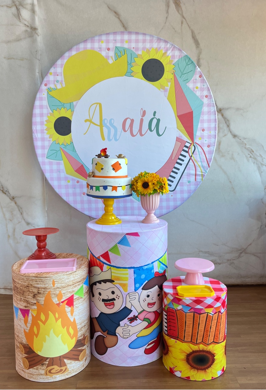 Kit Prata Arraia Menina - Cantinho da Cris Reis
