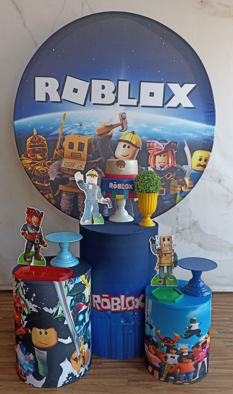Kit Prata Roblox  - Cantinho da Cris Reis