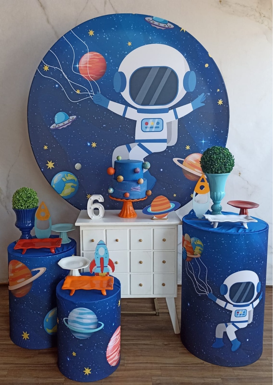 Kit Ouro Astronauta (2)  - Cantinho da Cris Reis