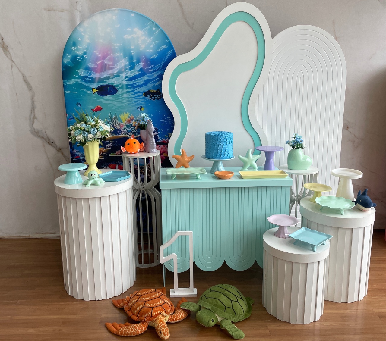 Kit Luxo Fundo do Mar -  2