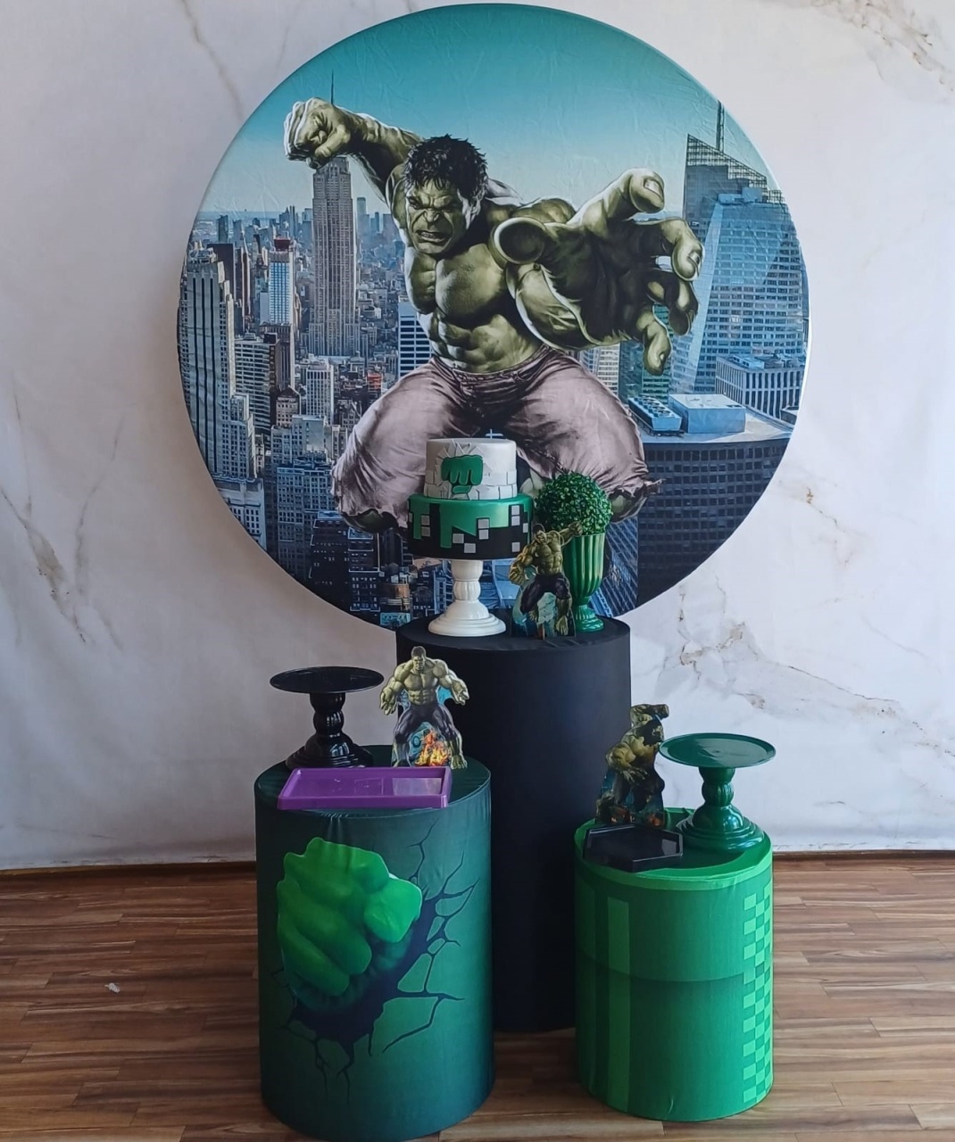 Kit Prata Hulk - Cantinho da Cris Reis