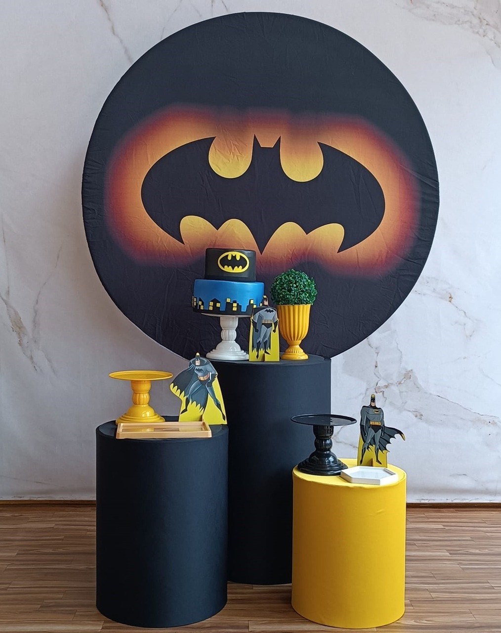 Kit Prata Batman - Cantinho da Cris Reis