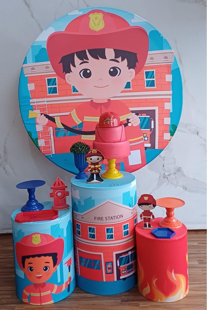 Kit Prata Bombeiro 2 - Cantinho da Cris Reis