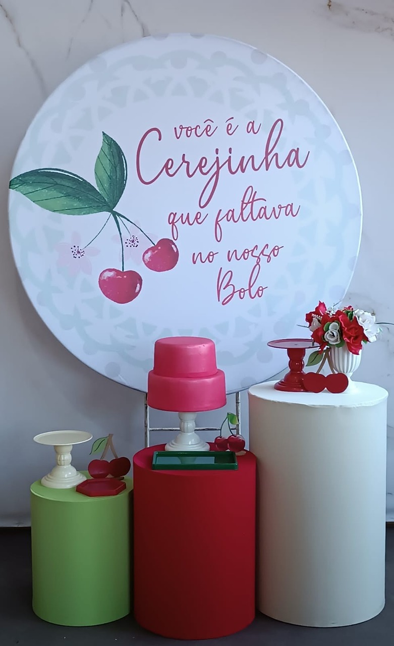 Kit Prata Cerejinha  - Cantinho da Cris Reis