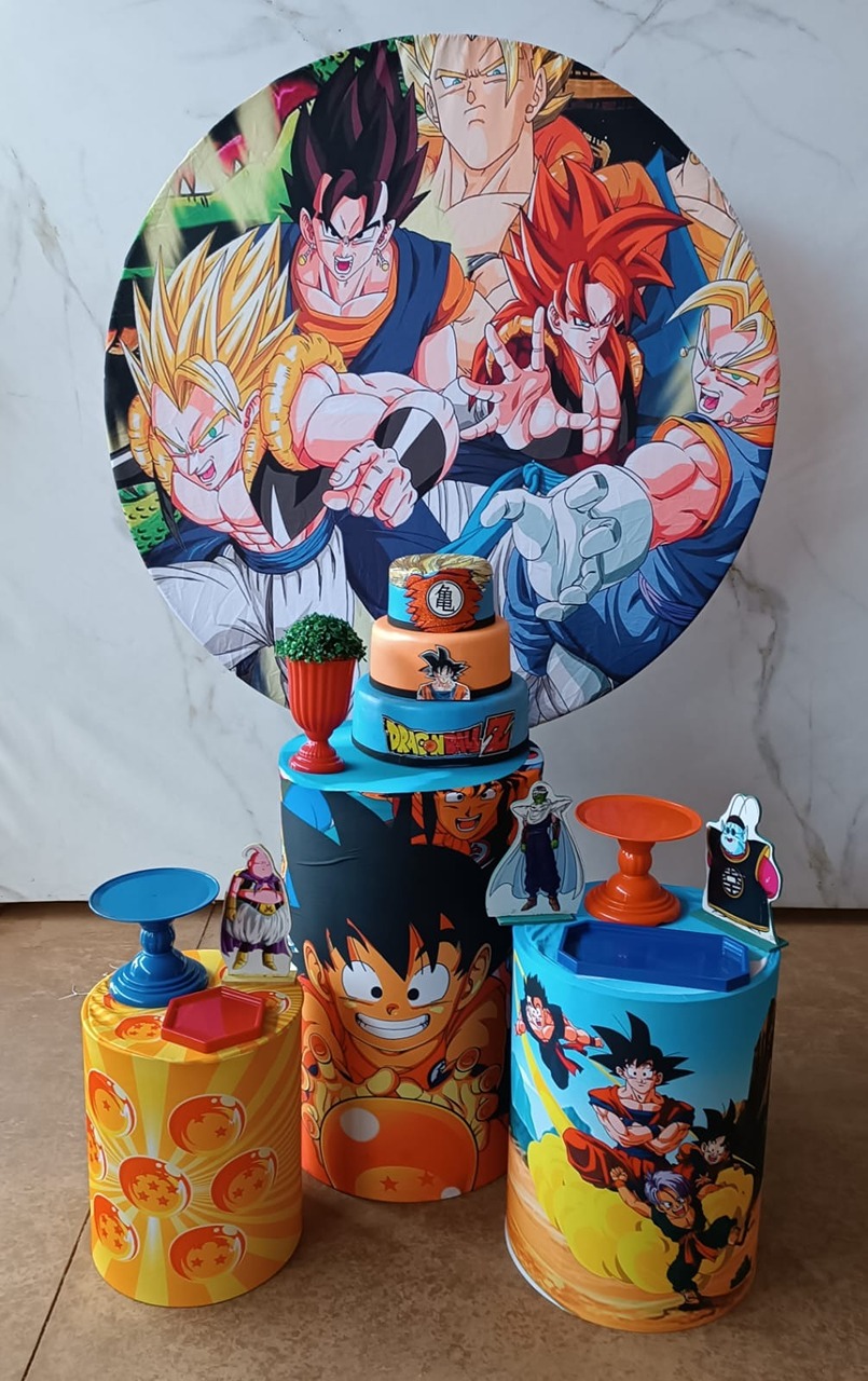 Kit Prata Dragon Ball Z - Cantinho da Cris Reis