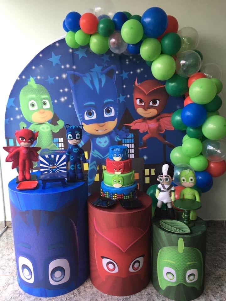 Pj Masks Cilindro - FABIANA LOPES DECORACOES