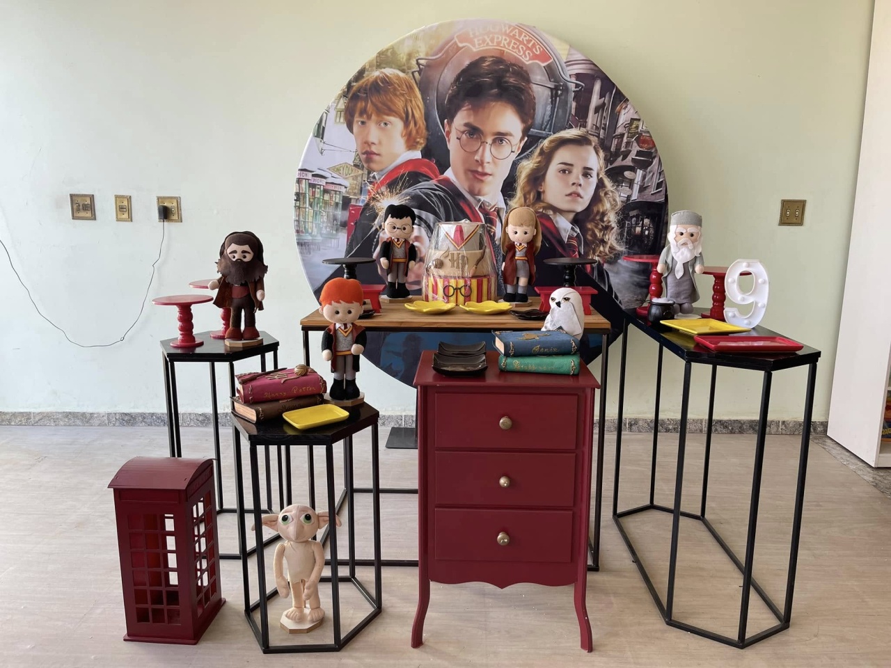 Harry Potter + Comada - FABIANA LOPES DECORACOES