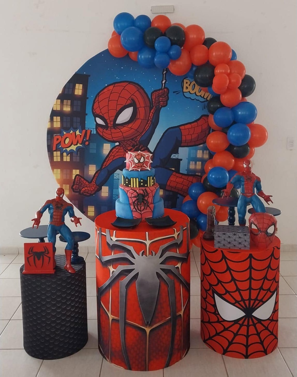 Homem Aranha Baby - FABIANA LOPES DECORACOES