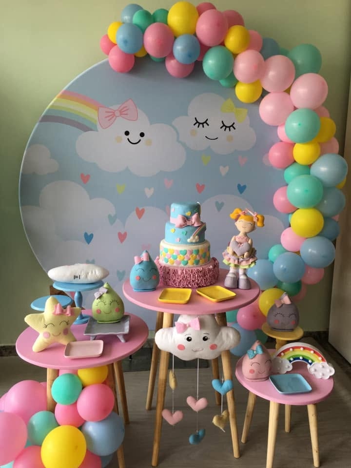 Chuva de Amor Mesa Palito - FABIANA LOPES DECORACOES