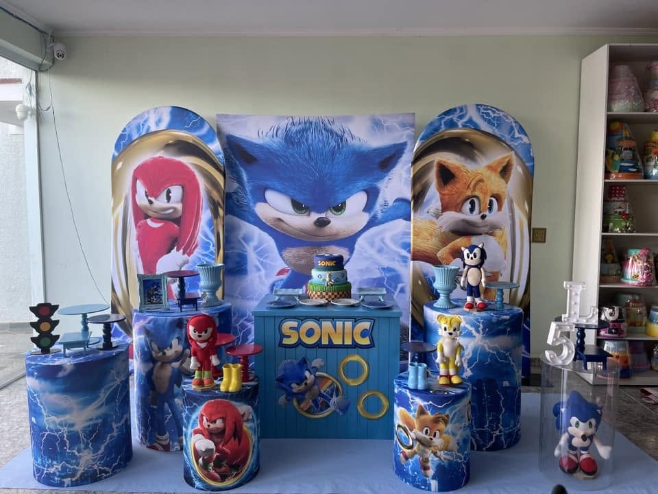 Sonic 3 Painel - FABIANA LOPES DECORACOES