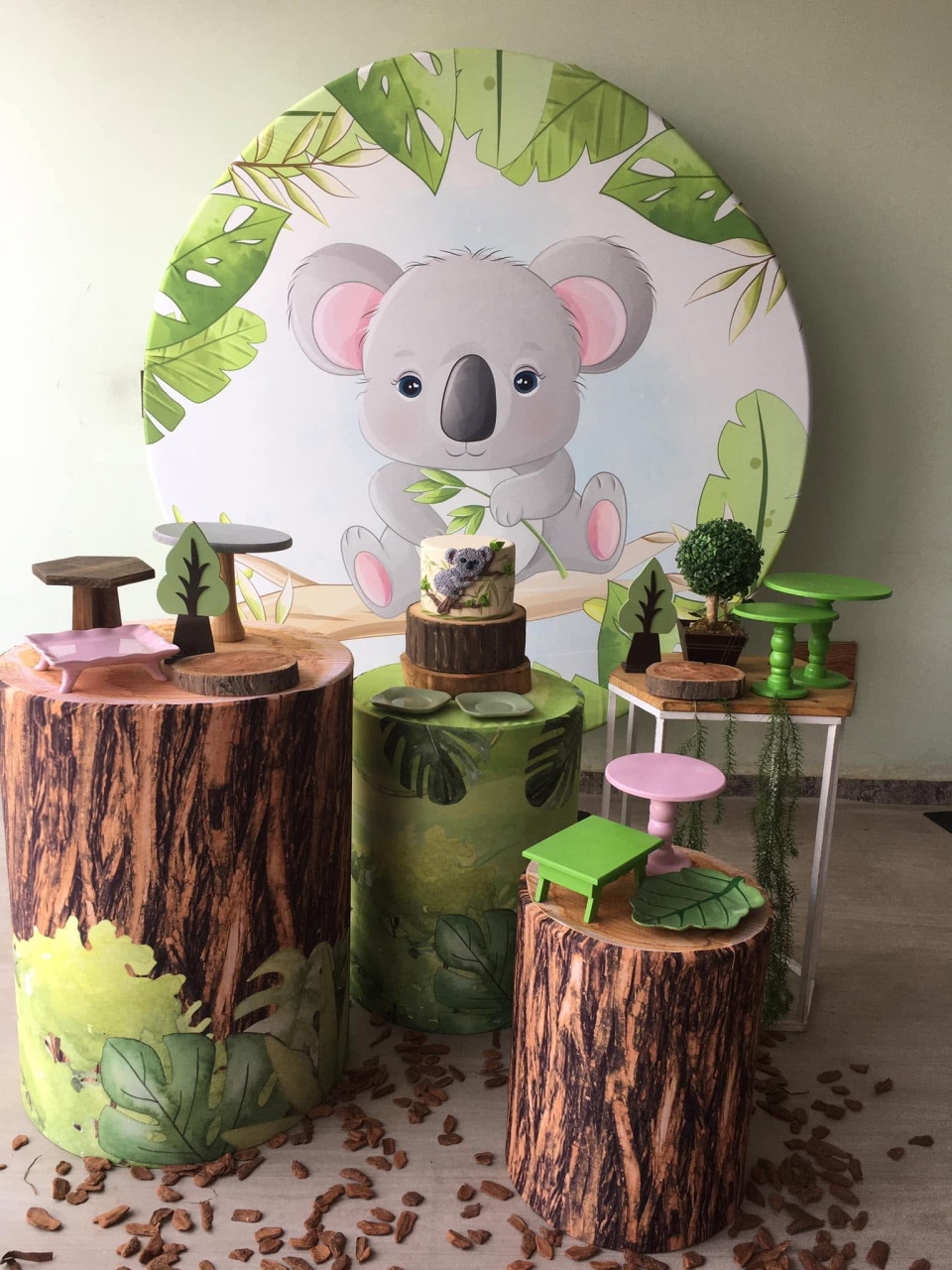 Coala + Mesa - FABIANA LOPES DECORACOES