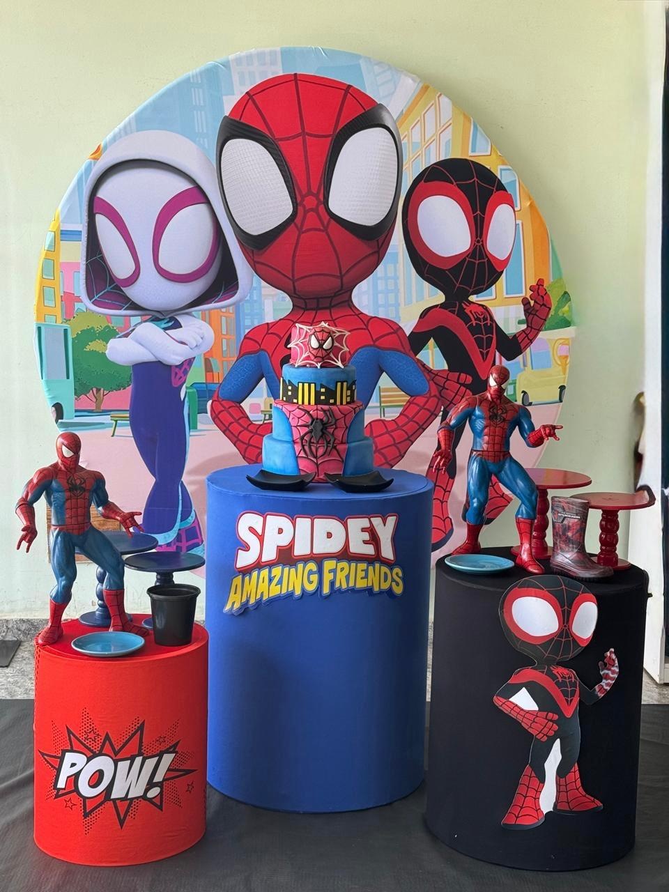 Homem Aranha - Spidey E Seus Amigos Espetaculares - FABIANA LOPES DECORACOES