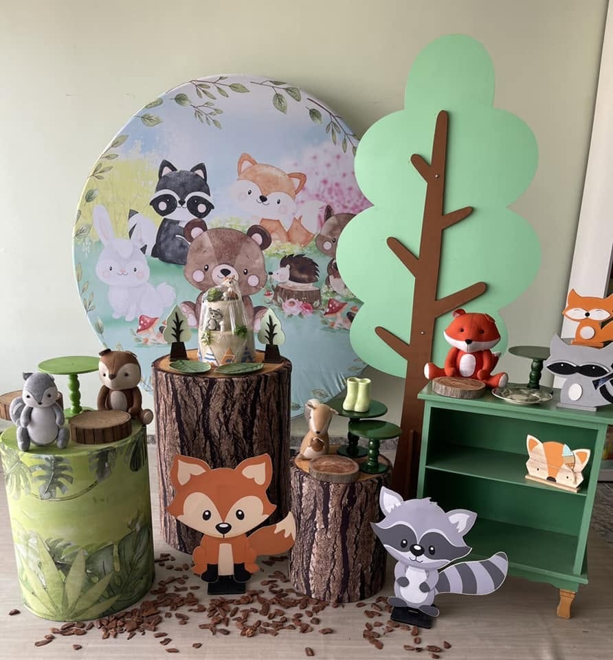 Bosque + Comoda + Arvore - FABIANA LOPES DECORACOES