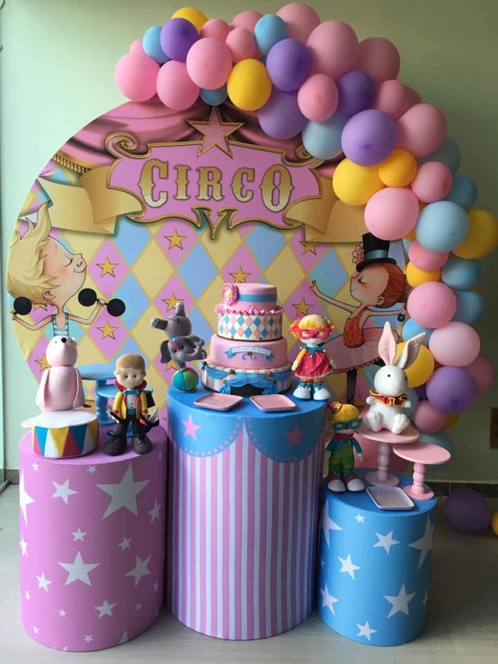 Circo Rosa - FABIANA LOPES DECORACOES