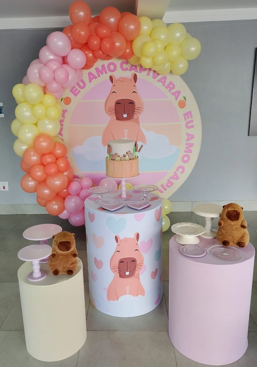 Capivara - FABIANA LOPES DECORACOES