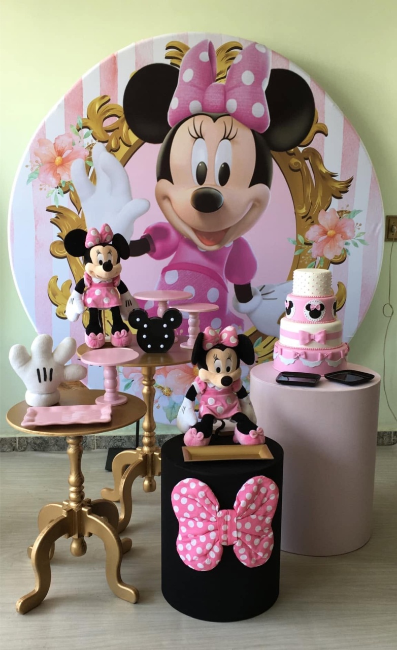 Minnie Rosa# - FABIANA LOPES DECORACOES