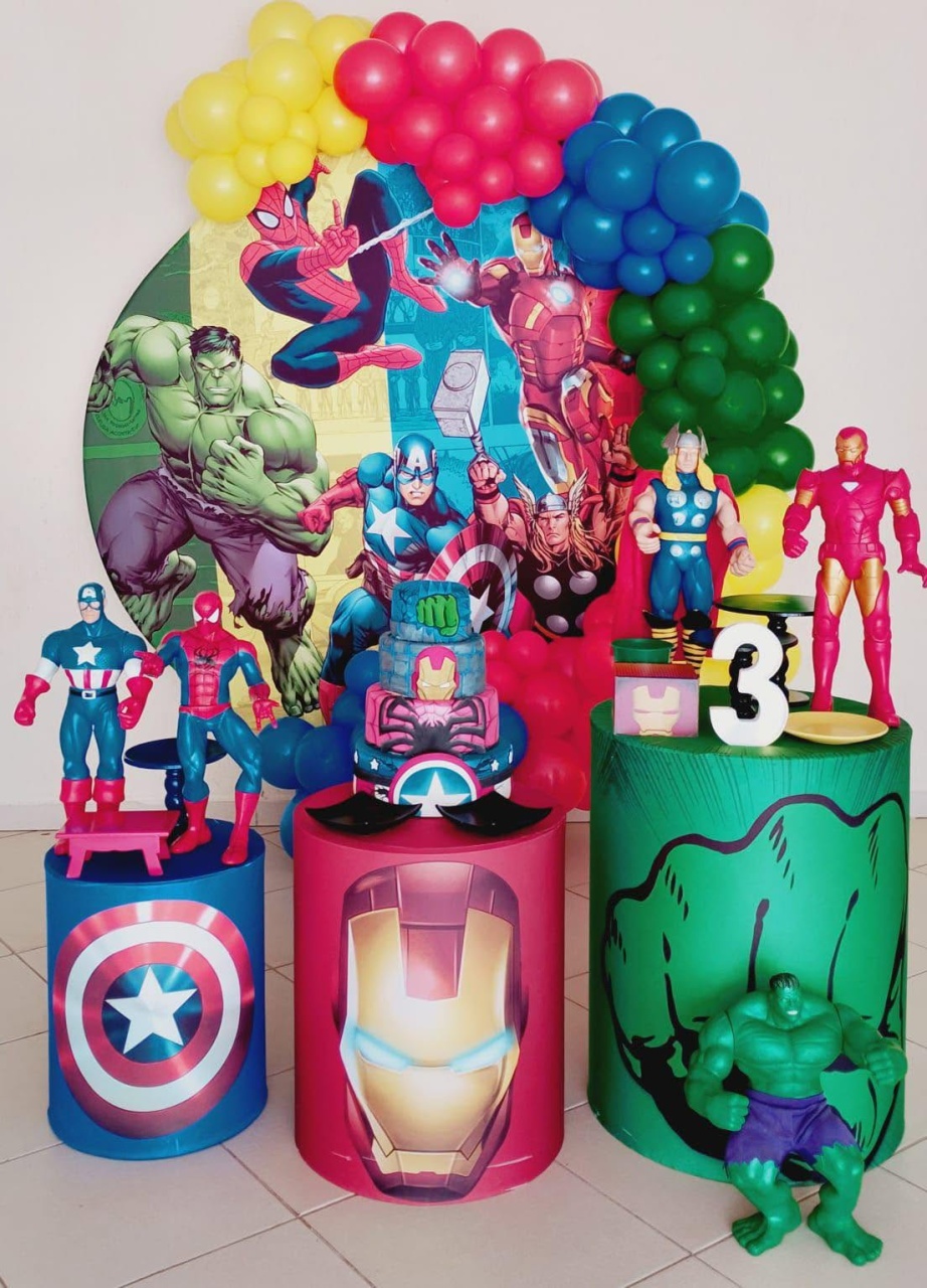 Vingadores - FABIANA LOPES DECORACOES