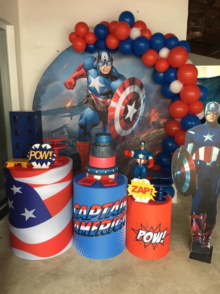 Capitao America - FABIANA LOPES DECORACOES