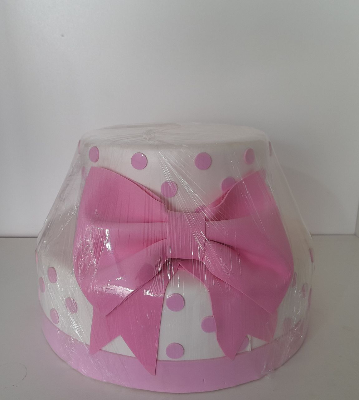Bolo Chá de Bebe Rosa - Chá de Bebe - FABIANA LOPES DECORACOES