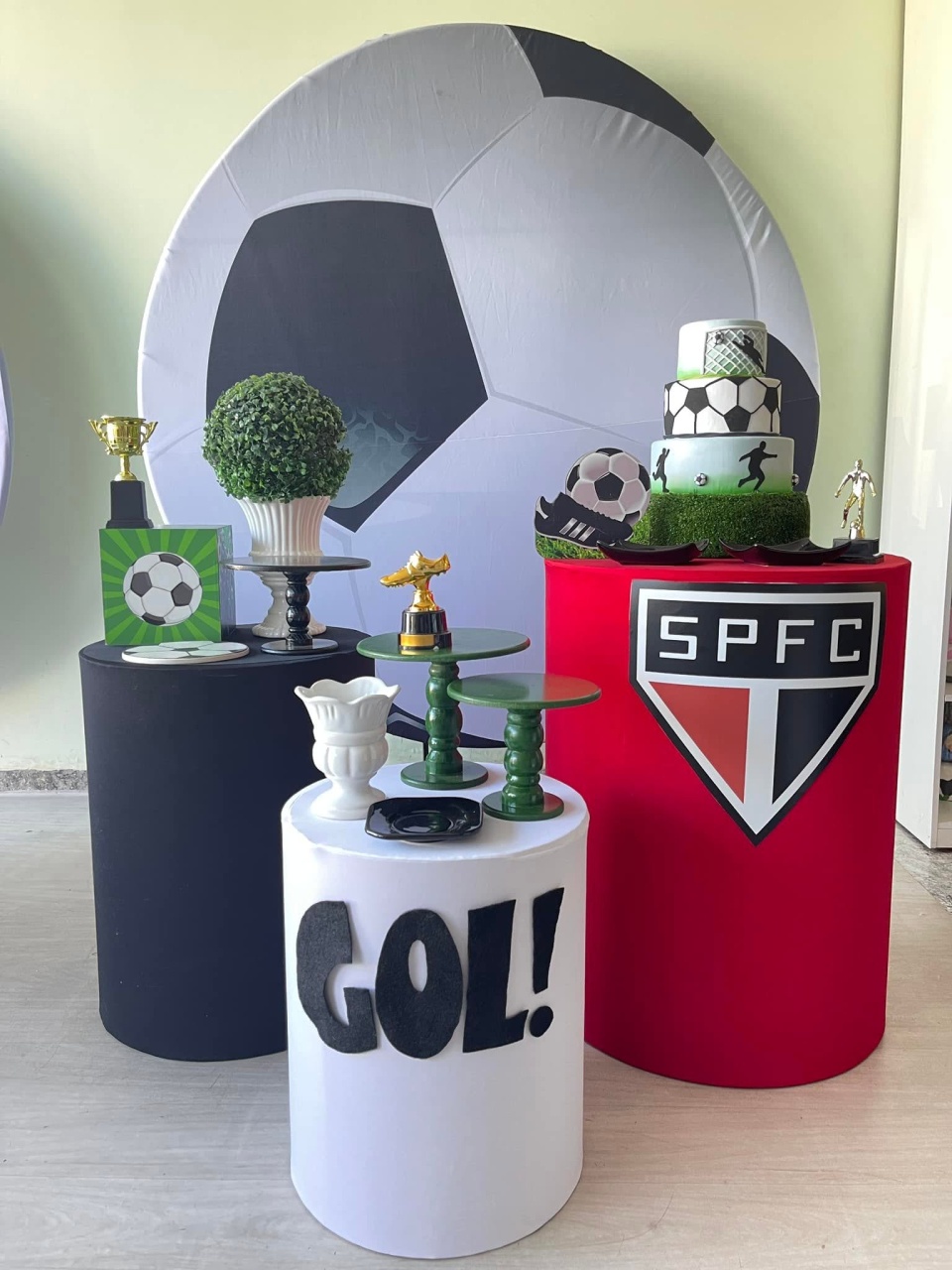 Sao Paulo - Painel Bola - FABIANA LOPES DECORACOES