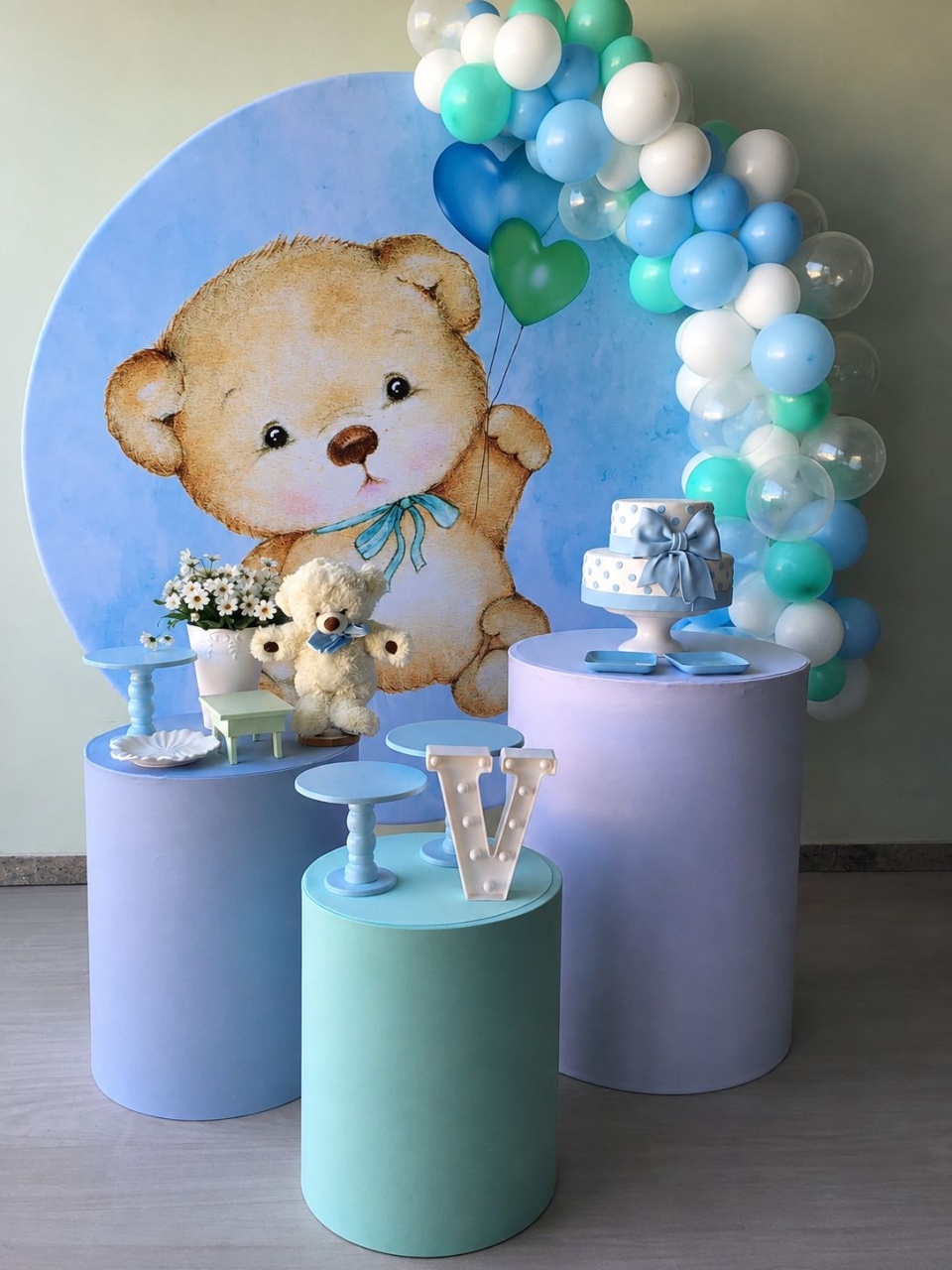 Chá de Bebê Urso Thifane - FABIANA LOPES DECORACOES