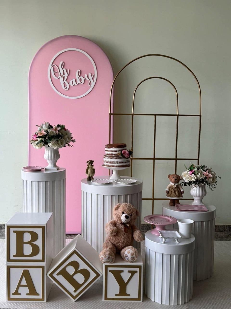 Chá de Bebe Portal - FABIANA LOPES DECORACOES