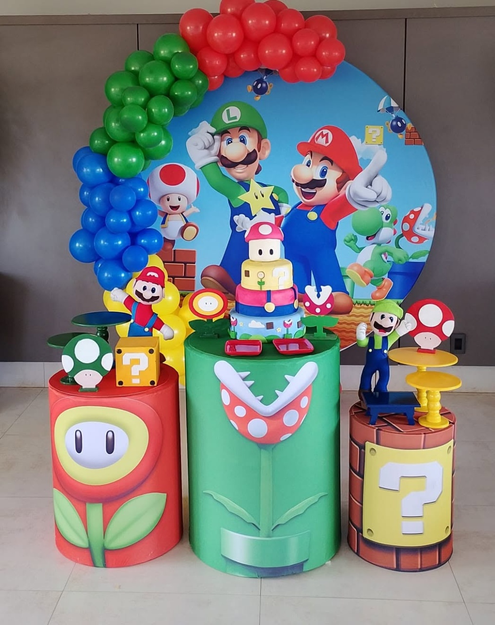 Mario Bros - FABIANA LOPES DECORACOES
