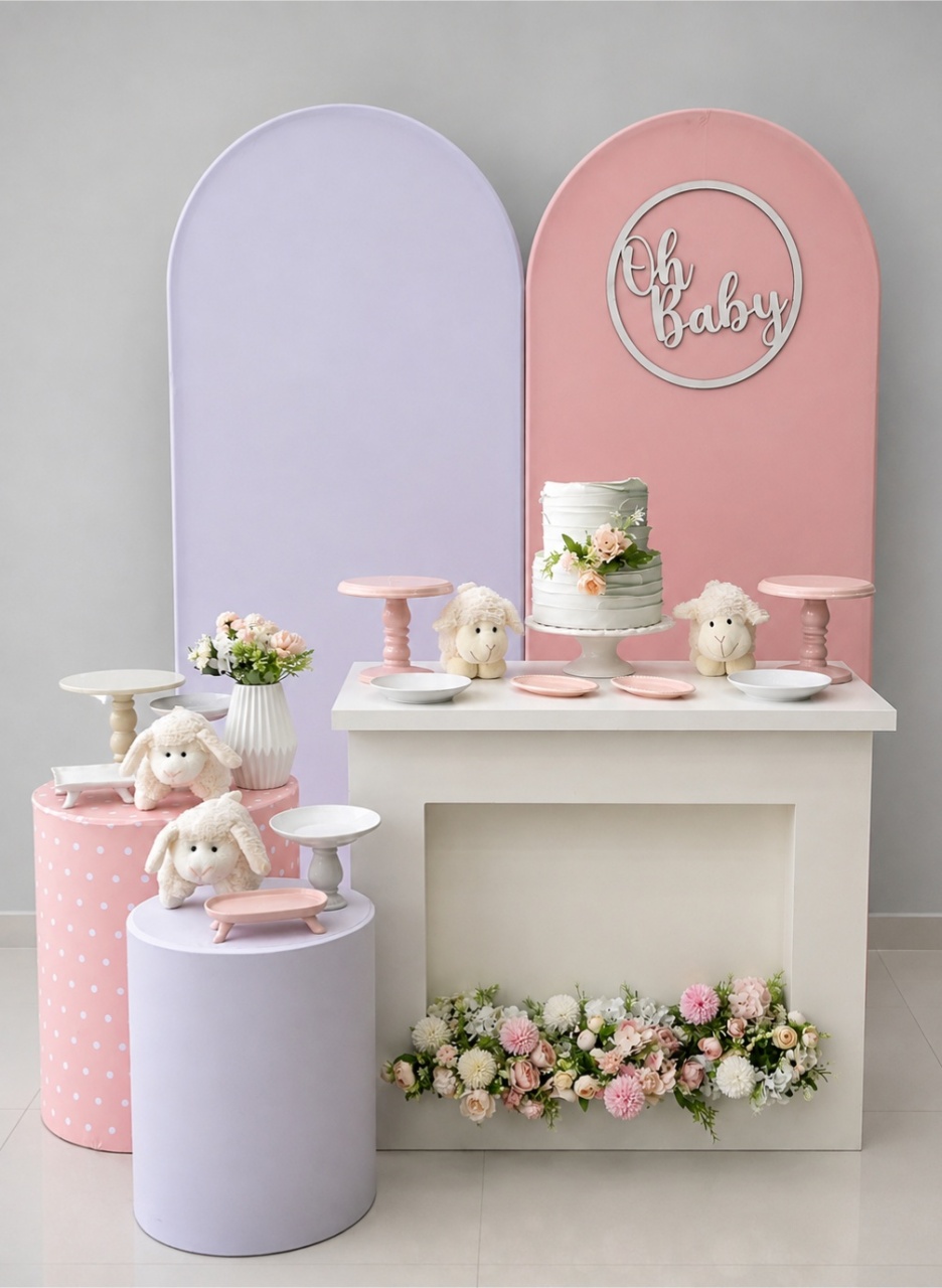 Cha de Bebe Ovelha! - FABIANA LOPES DECORACOES