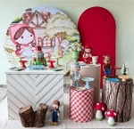 Chapeuzinho Vermelho + Painel Romano - imagem 2