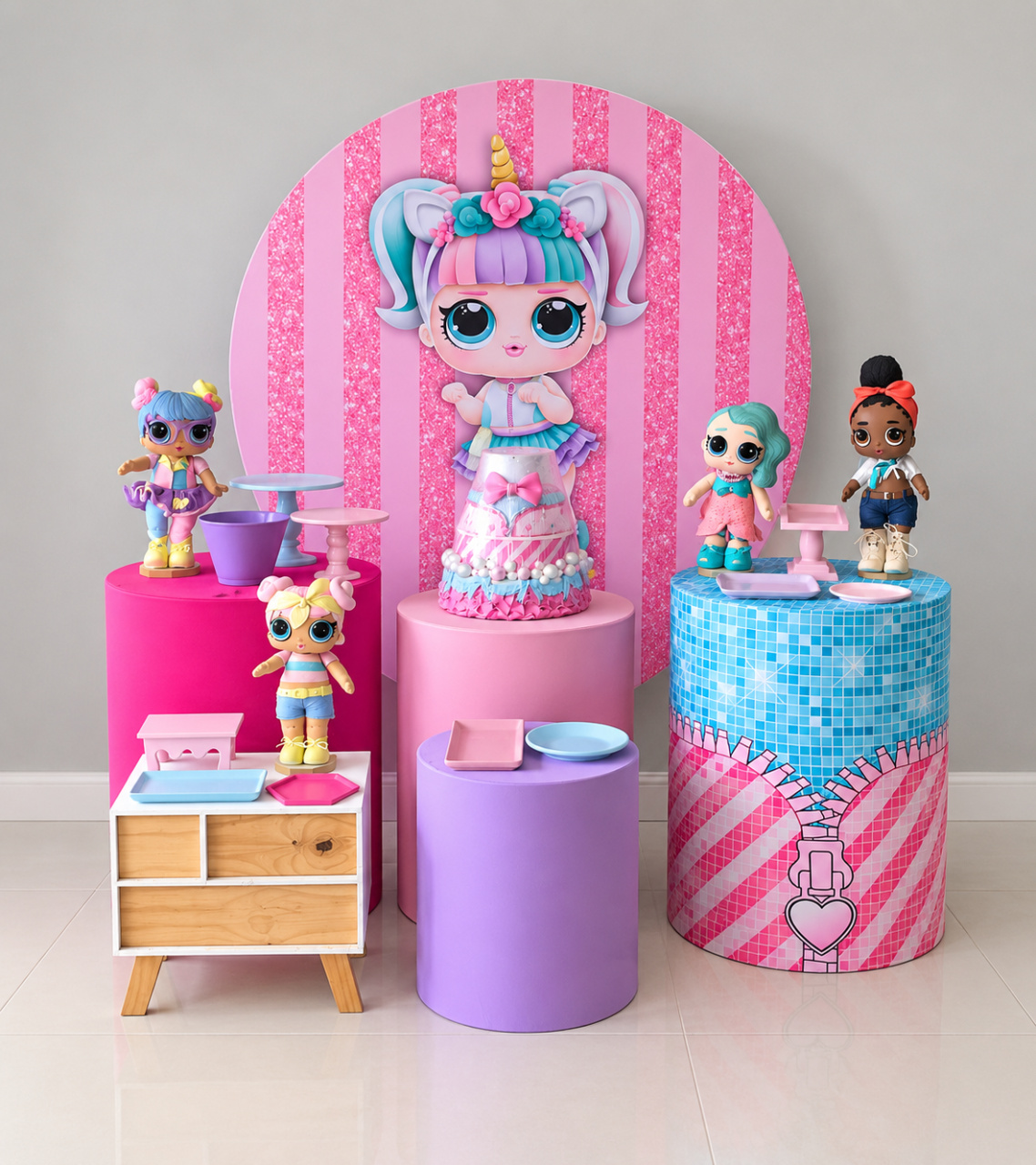 Lol Criado Branco - FABIANA LOPES DECORACOES