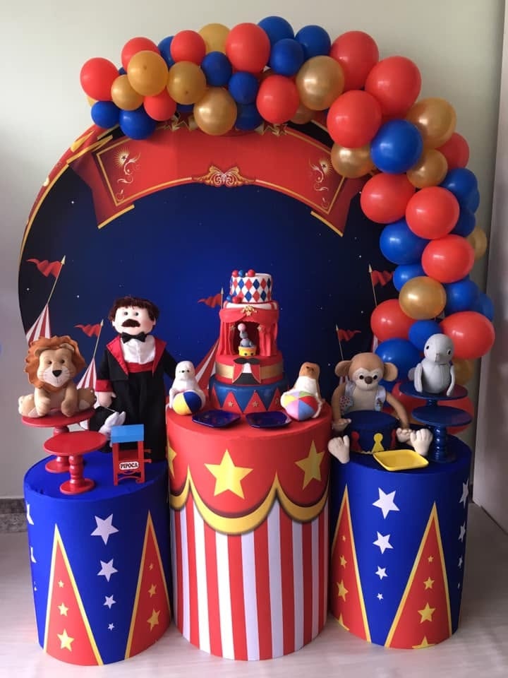Circo Painel Liso - FABIANA LOPES DECORACOES