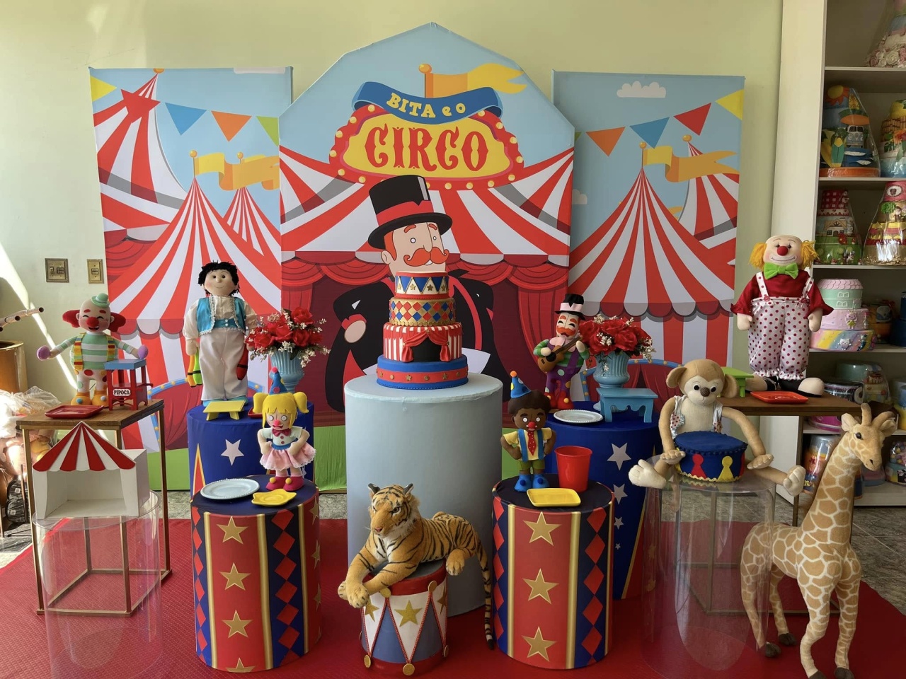 Circo Mundo de Bita - FABIANA LOPES DECORACOES