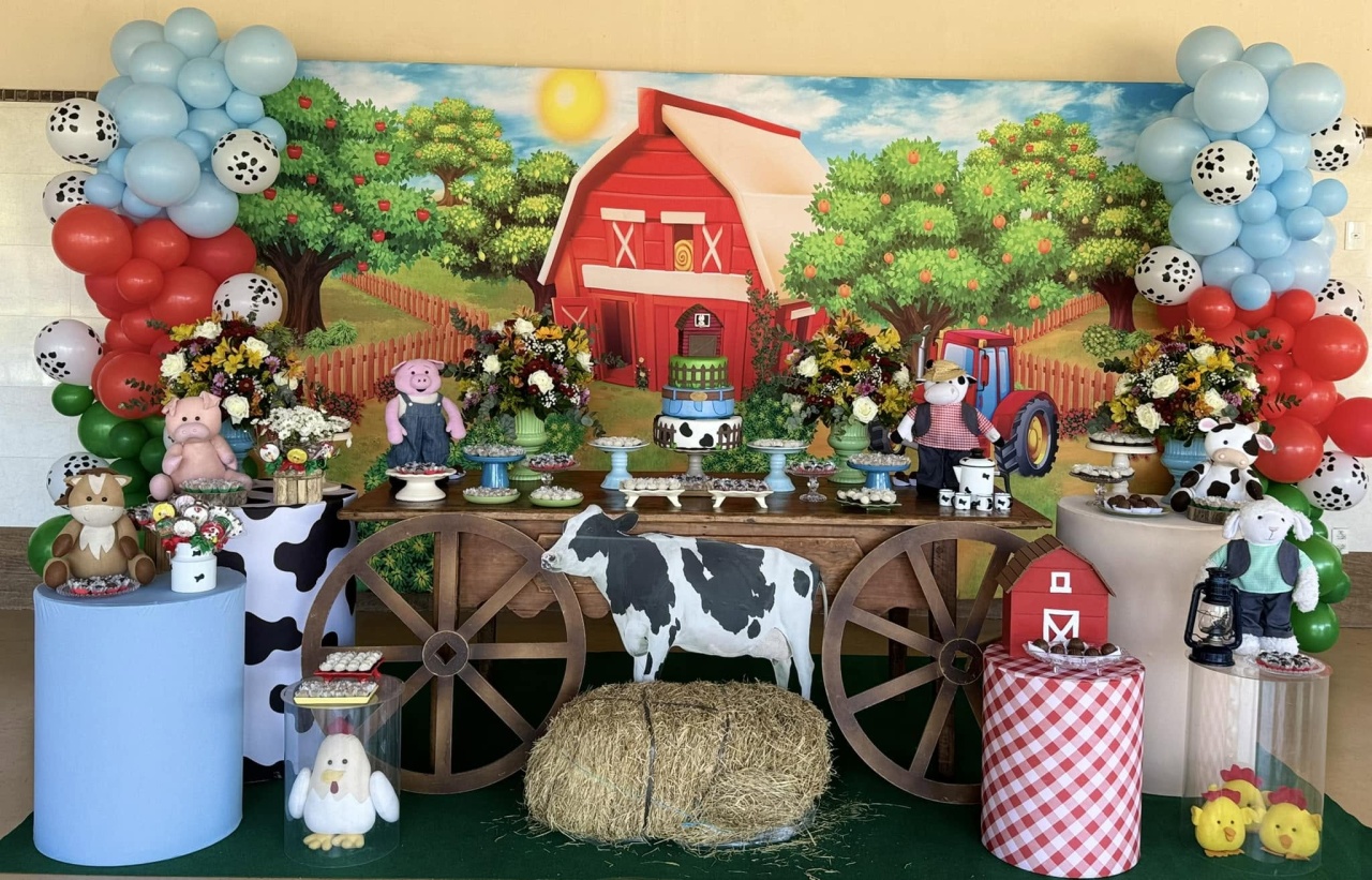 Fazendinha Painel 4,00X2,30 - FABIANA LOPES DECORACOES