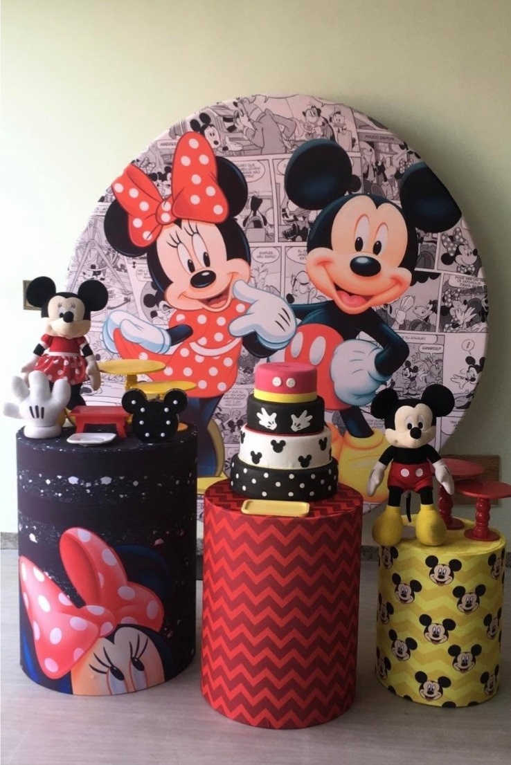 Mickey E Minnie - FABIANA LOPES DECORACOES