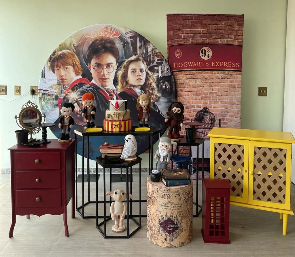 Harry Potter + Placa - FABIANA LOPES DECORACOES