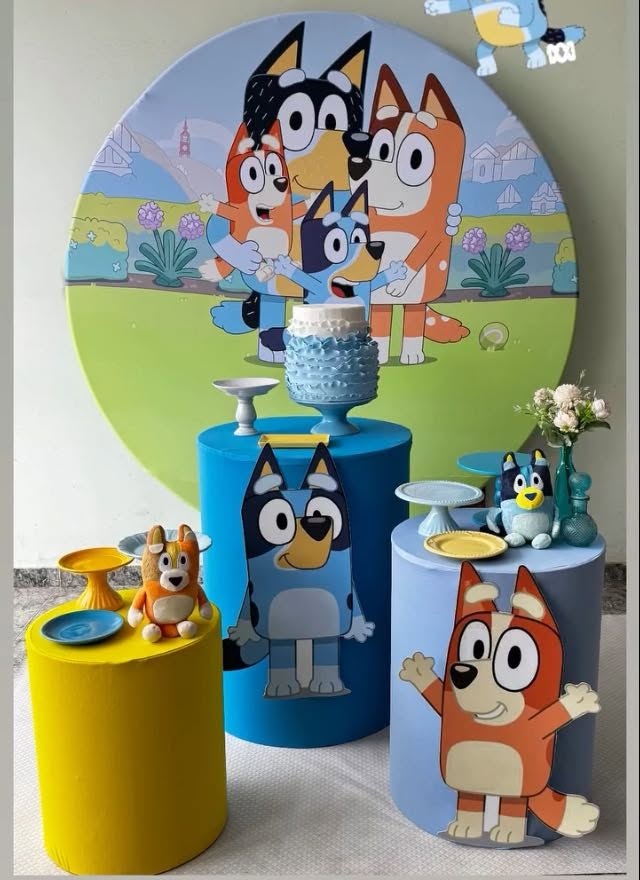 Bluye E Bingo Menino - FABIANA LOPES DECORACOES