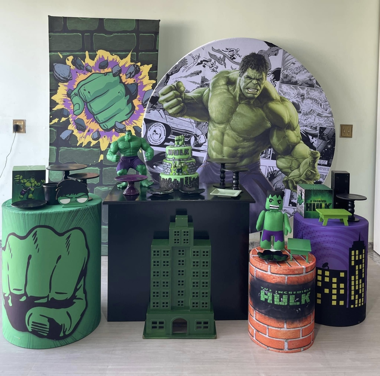 Huck + Placa - FABIANA LOPES DECORACOES