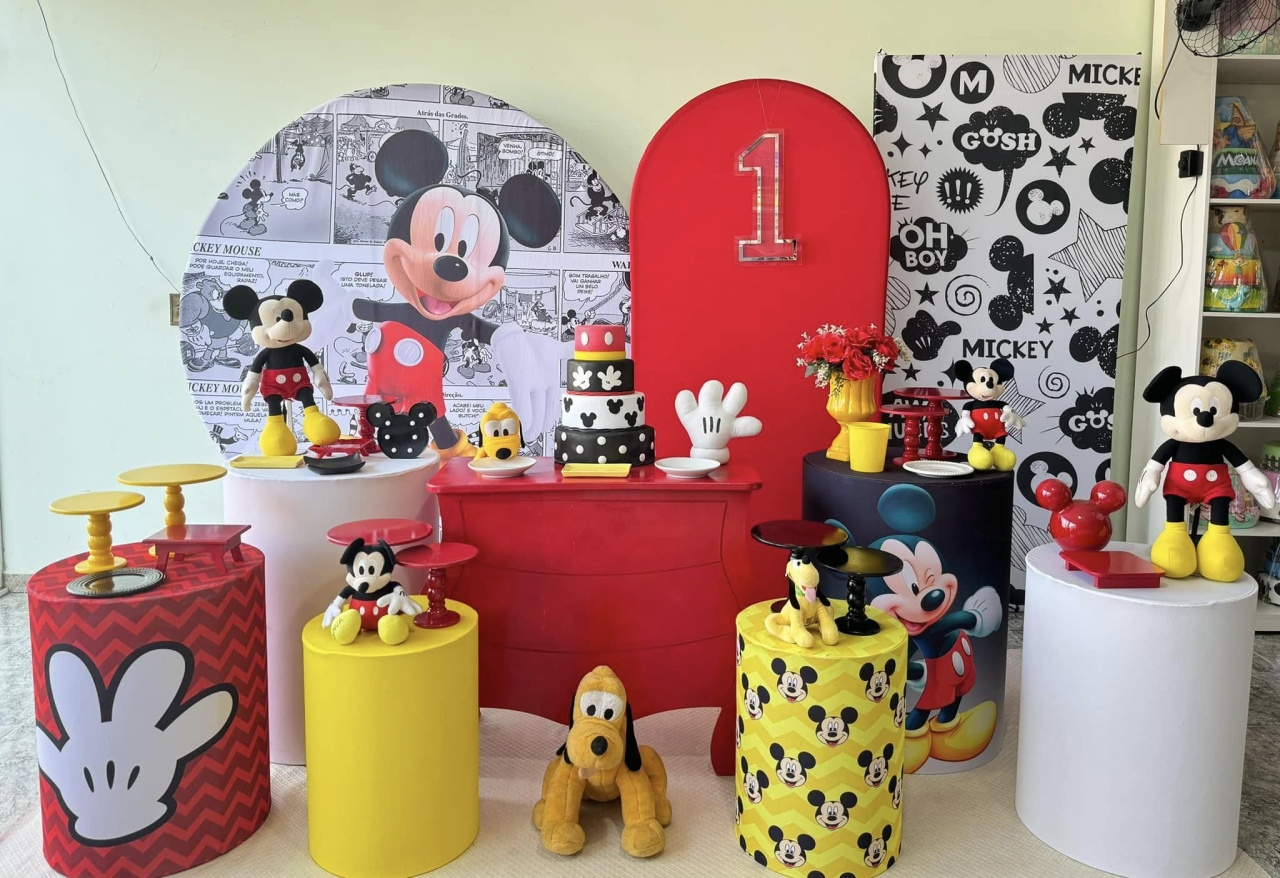 Mickey 2 Painel Romano - FABIANA LOPES DECORACOES