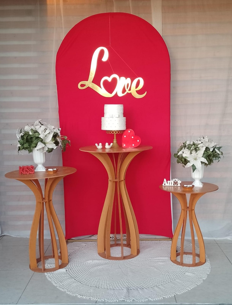 Casamento/Noivado Kit Prata - Liviarts Criativa