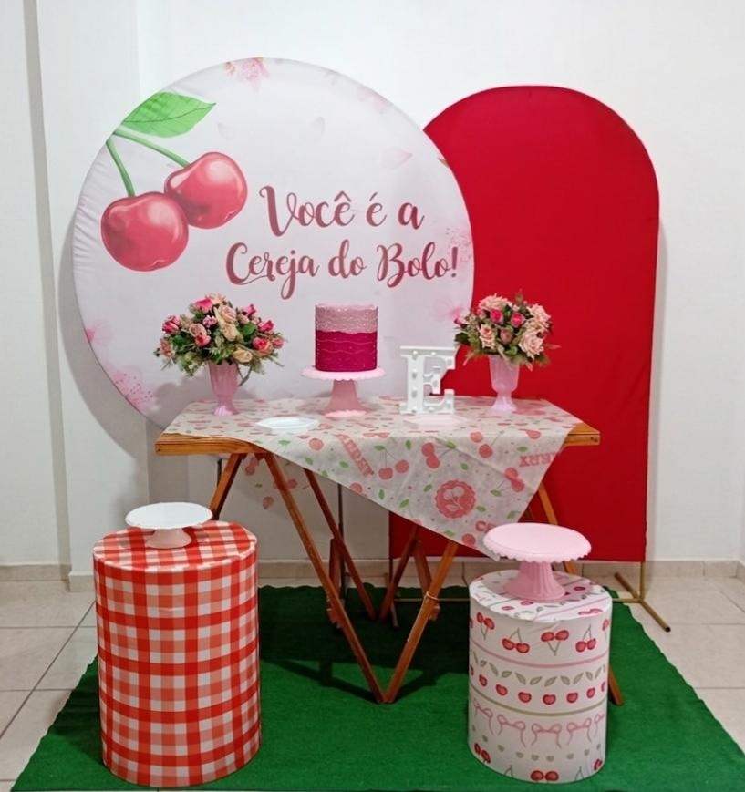 Cereja  Composição - Liviarts Criativa
