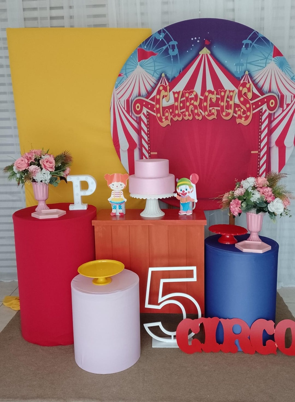 Circo Kit Ouro - Liviarts Criativa