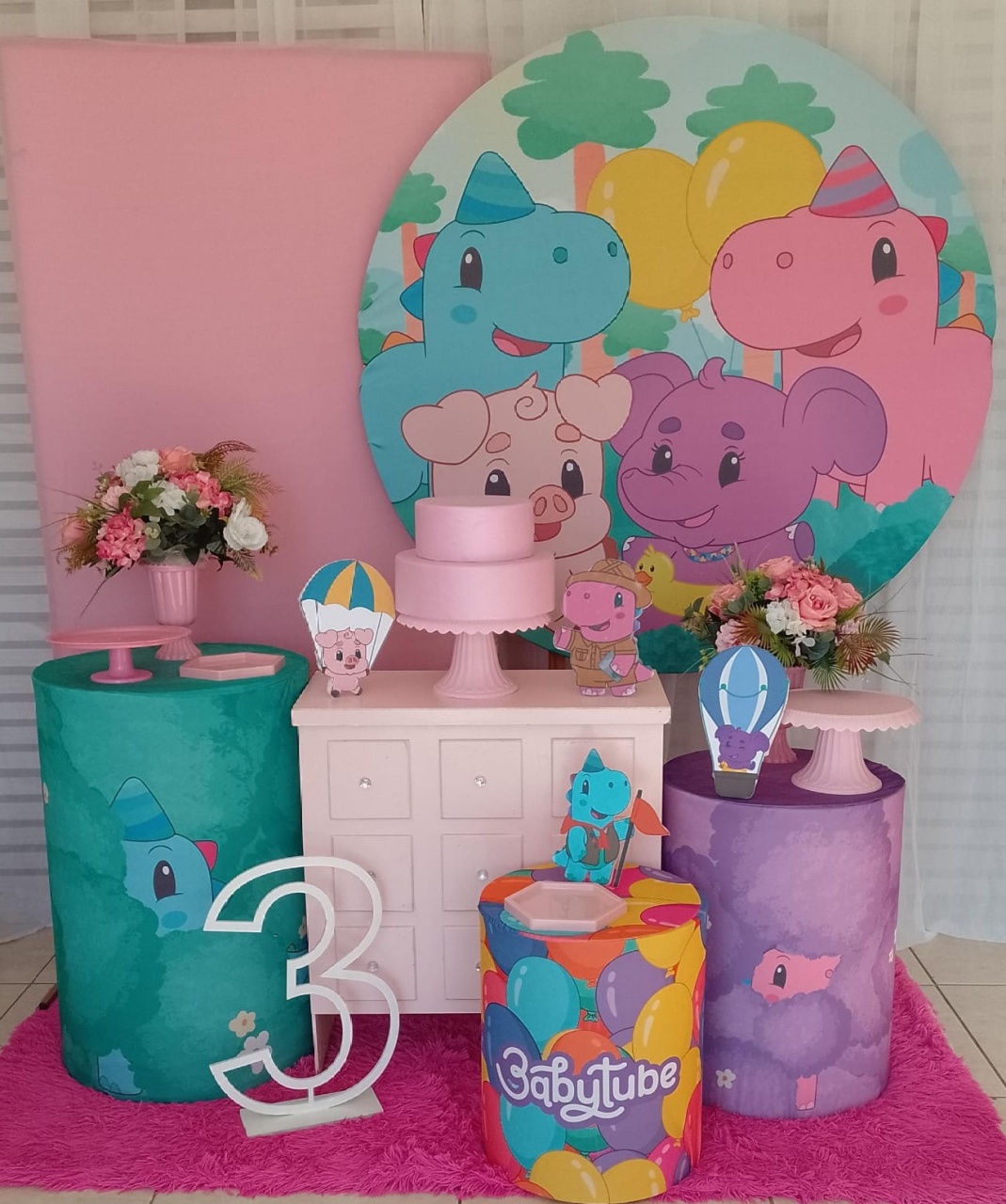 Baby Tube Kit Ouro - Liviarts Criativa