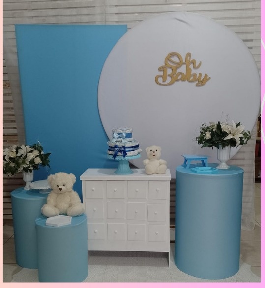 Chá de Bb Kit Ouro 2 - Liviarts Criativa