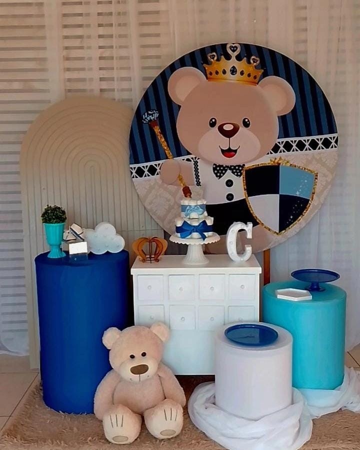 Cha de Bb Urso Princípe - Liviarts Criativa